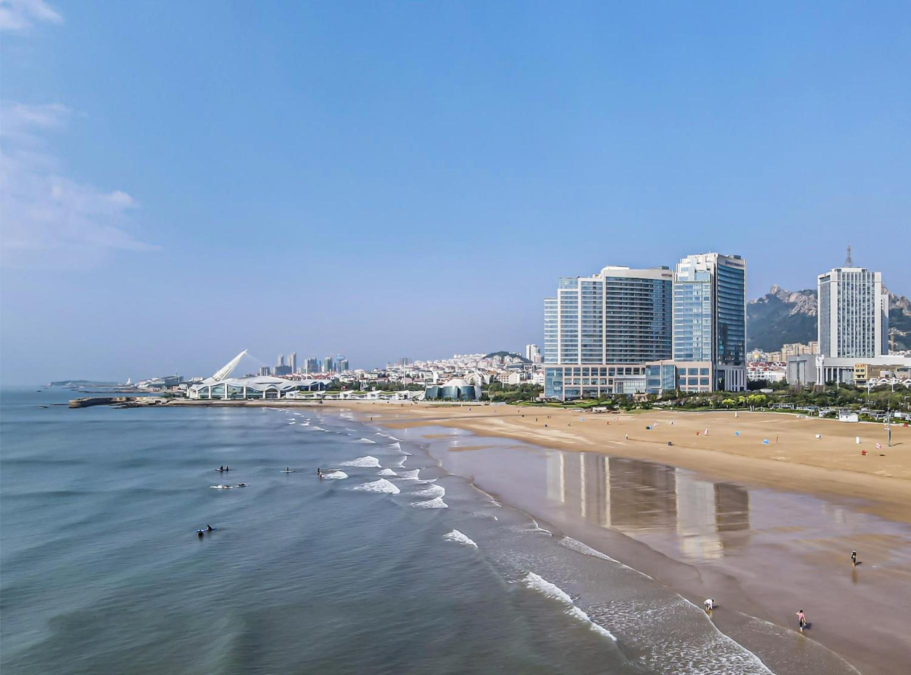 Hotel Hyatt Regency Qingdao Exterior foto